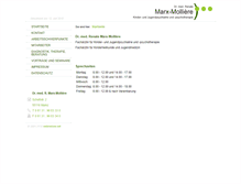 Tablet Screenshot of marx-molliere.de